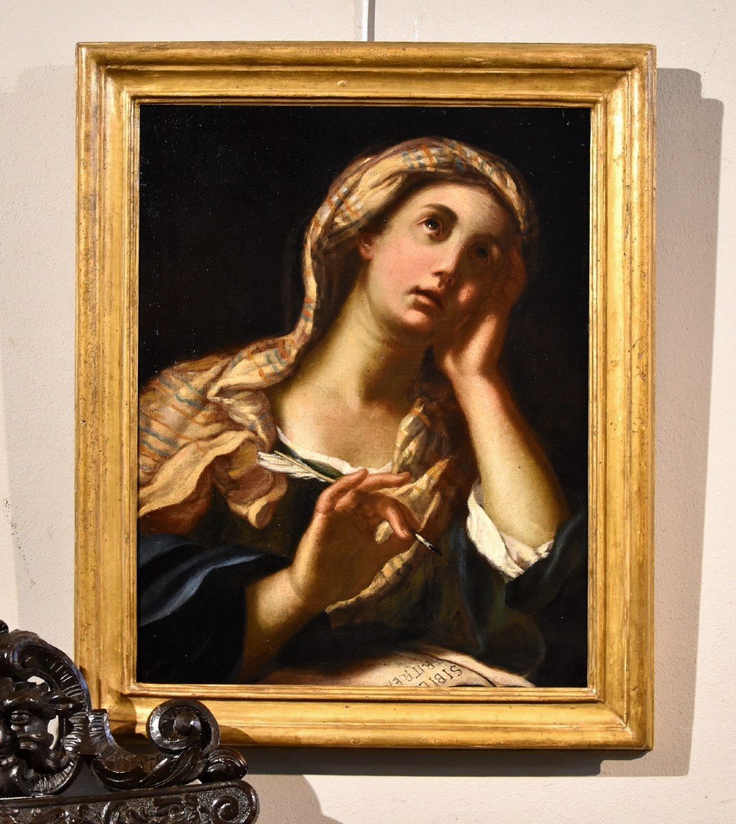 Portrait Of A Sibyl, Giampietro Zanotti (paris 1674 - Bologna 1765)-photo-1