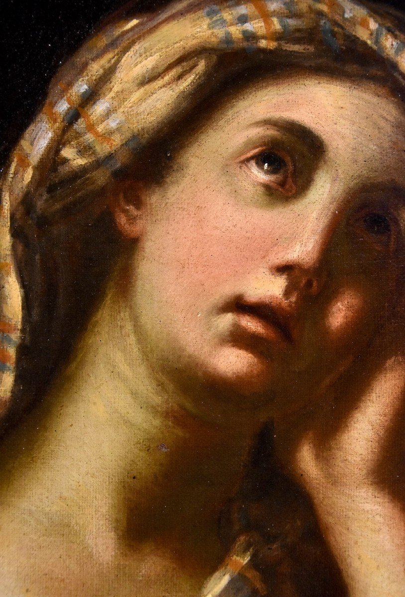 Portrait Of A Sibyl, Giampietro Zanotti (paris 1674 - Bologna 1765)-photo-6