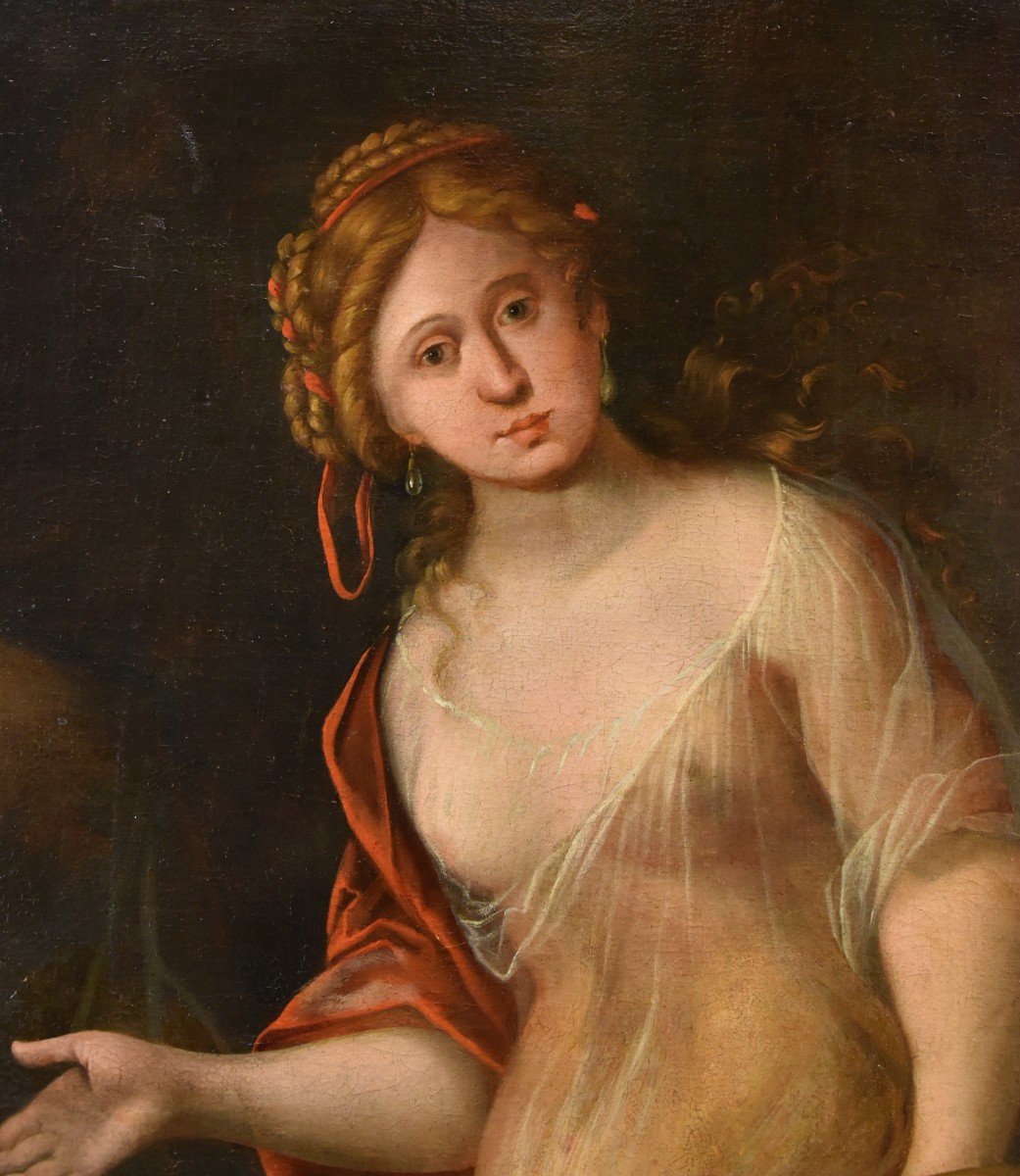 Mattheus Terwesten (the Hague, 1670 - 1757), Young Woman As Allegory Of The Art Of Painting-photo-4
