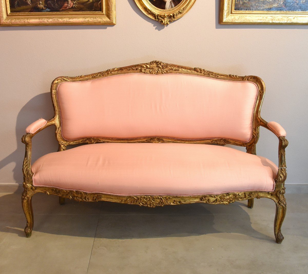 Rococo Period Sofa, France 18th Century-photo-1