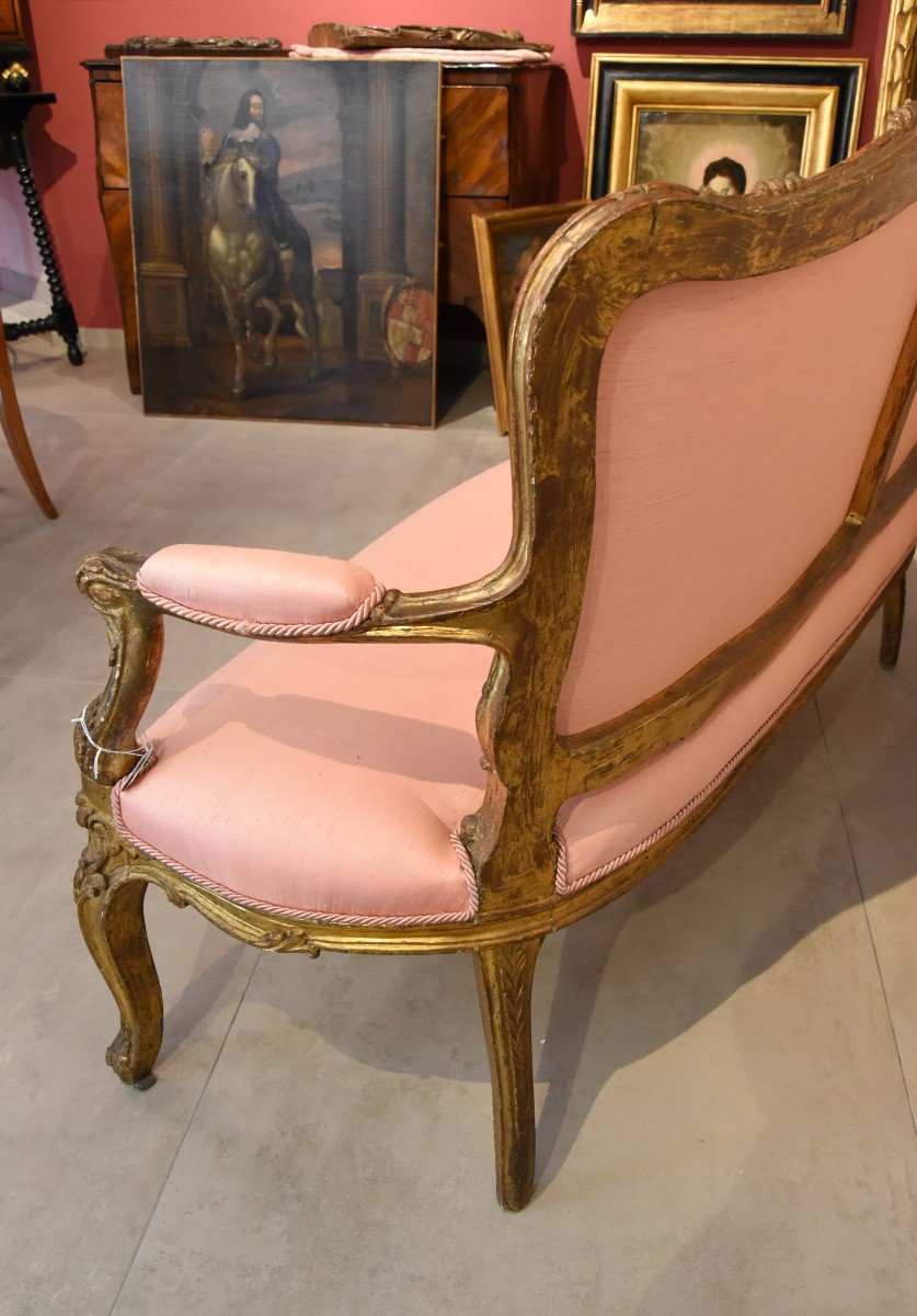 Rococo Period Sofa, France 18th Century-photo-2