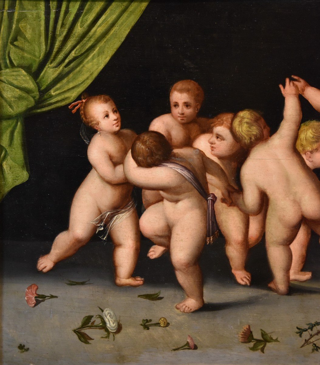 Dance Of Putti, Cornelis Van Cleve (antwerp, 1520 - 1567) Workshop-photo-4