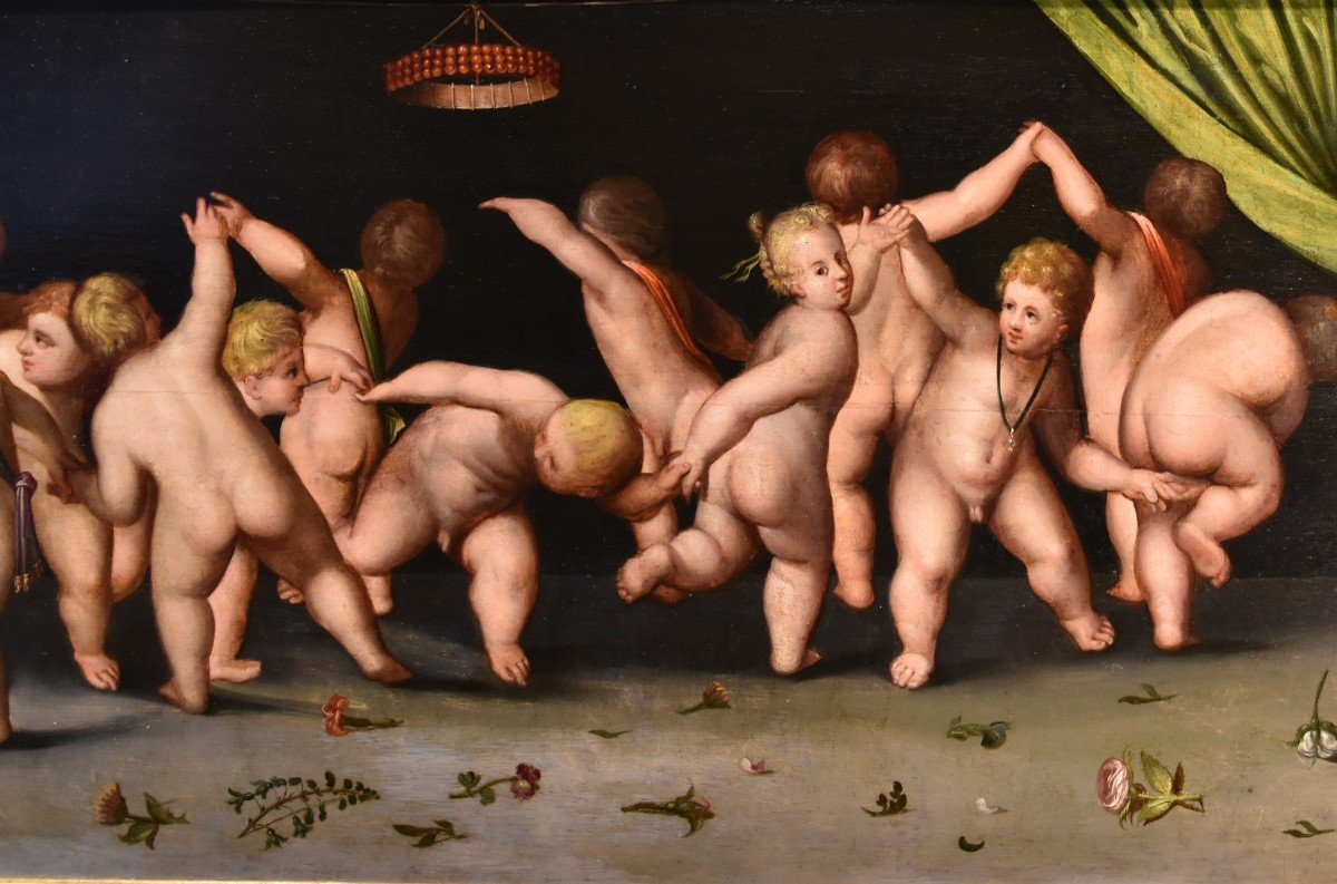 Dance Of Putti, Cornelis Van Cleve (antwerp, 1520 - 1567) Workshop-photo-7