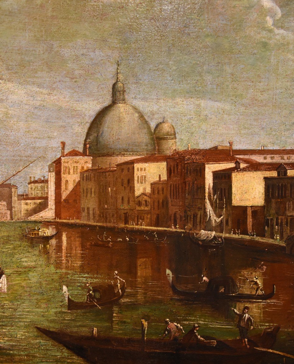Venice With The Grand Canal, Francesco Tironi (venice, Ca. 1745 - 1797) Workshop  of-photo-6
