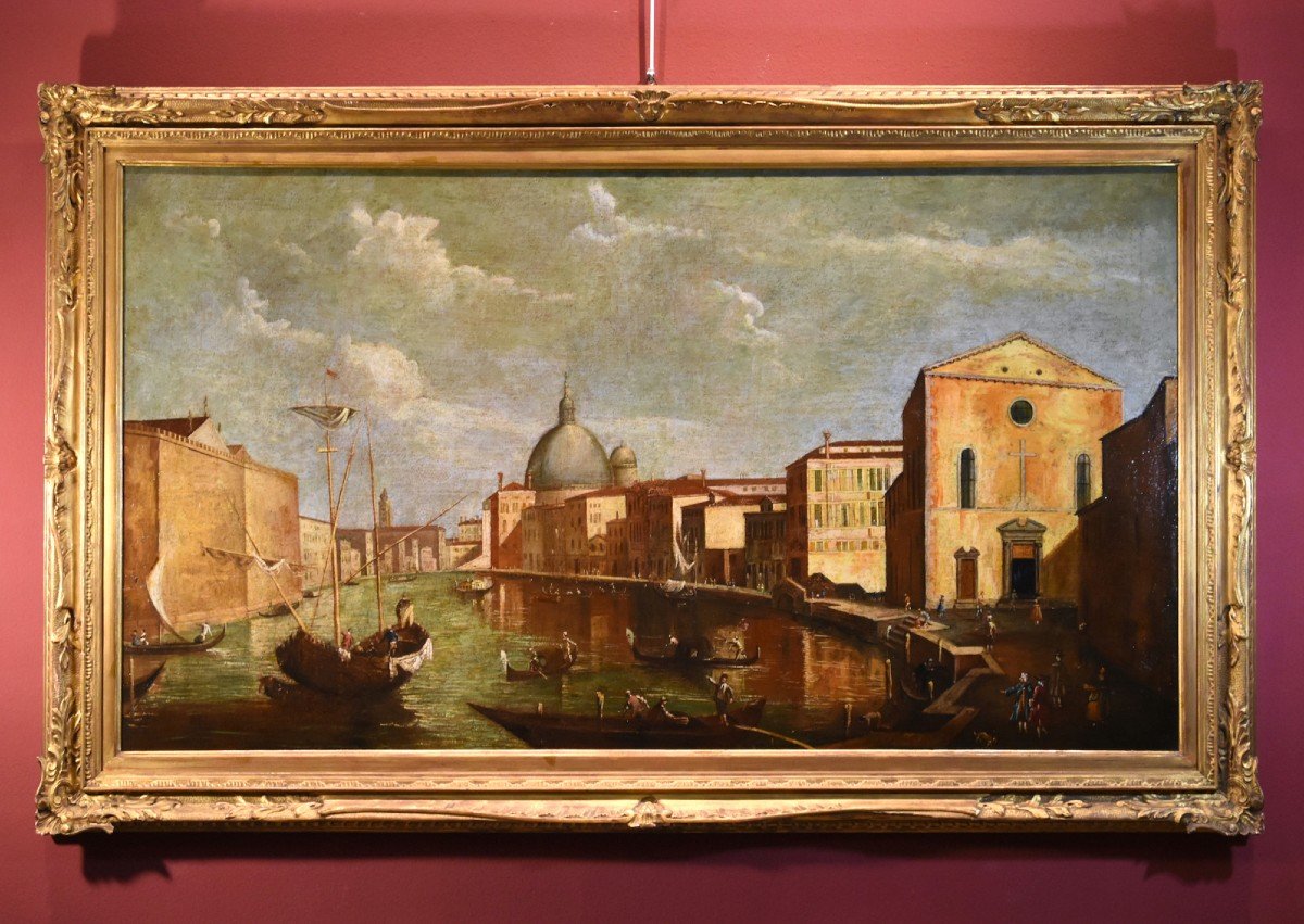 Venice With The Grand Canal, Francesco Tironi (venice, Ca. 1745 - 1797) Workshop  of