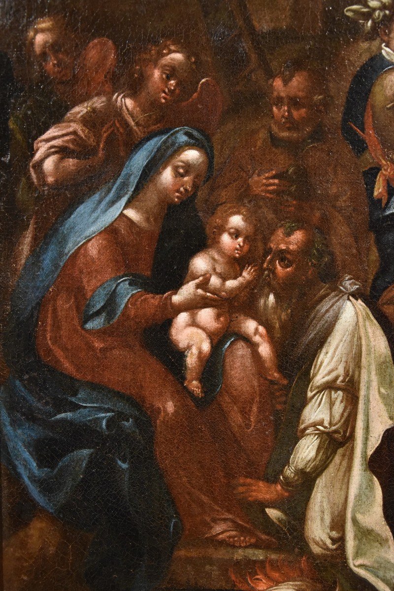 The Adoration Of The Magi, Jan Van Der Straet, Said Giovanni Stradano (bruges 1523 - Florence 1-photo-4