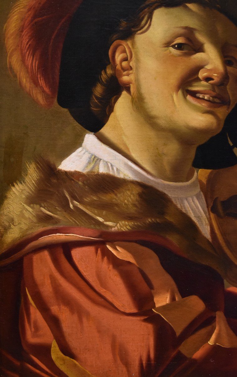 Violin Player, Hendrick Ter Brugghen (the Hague 1588-1629 Utrecht) Workshop-photo-4