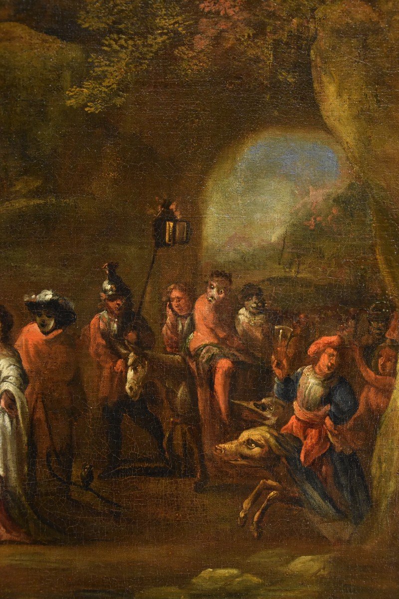 La Tentation De Saint Antoine, David Teniers II Le Jeune (Anvers 1610 - Bruxelles 1690) Atelier-photo-5