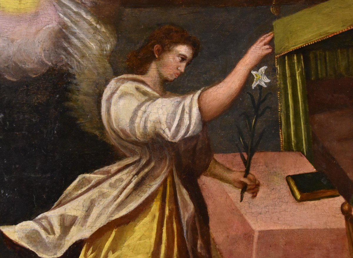 The Annunciation, Tuscan School Second Half Of The 16th Century-photo-3