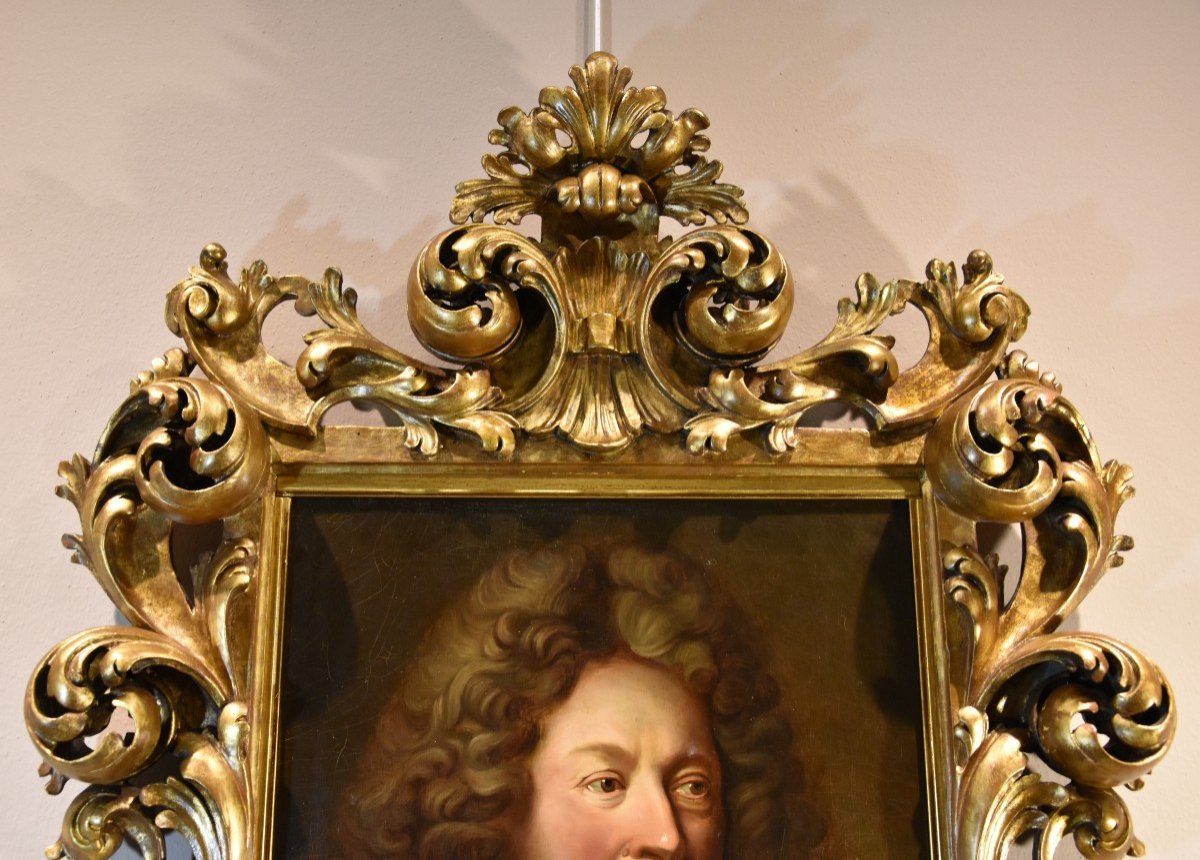 Portrait Of Charles De La Fosse (1636-1716), Hyacinthe Rigaud (perpignan 1659 - Paris 1743) -photo-4