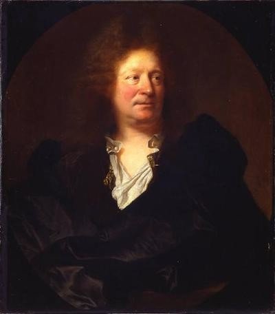 Portrait Of Charles De La Fosse (1636-1716), Hyacinthe Rigaud (perpignan 1659 - Paris 1743) -photo-8