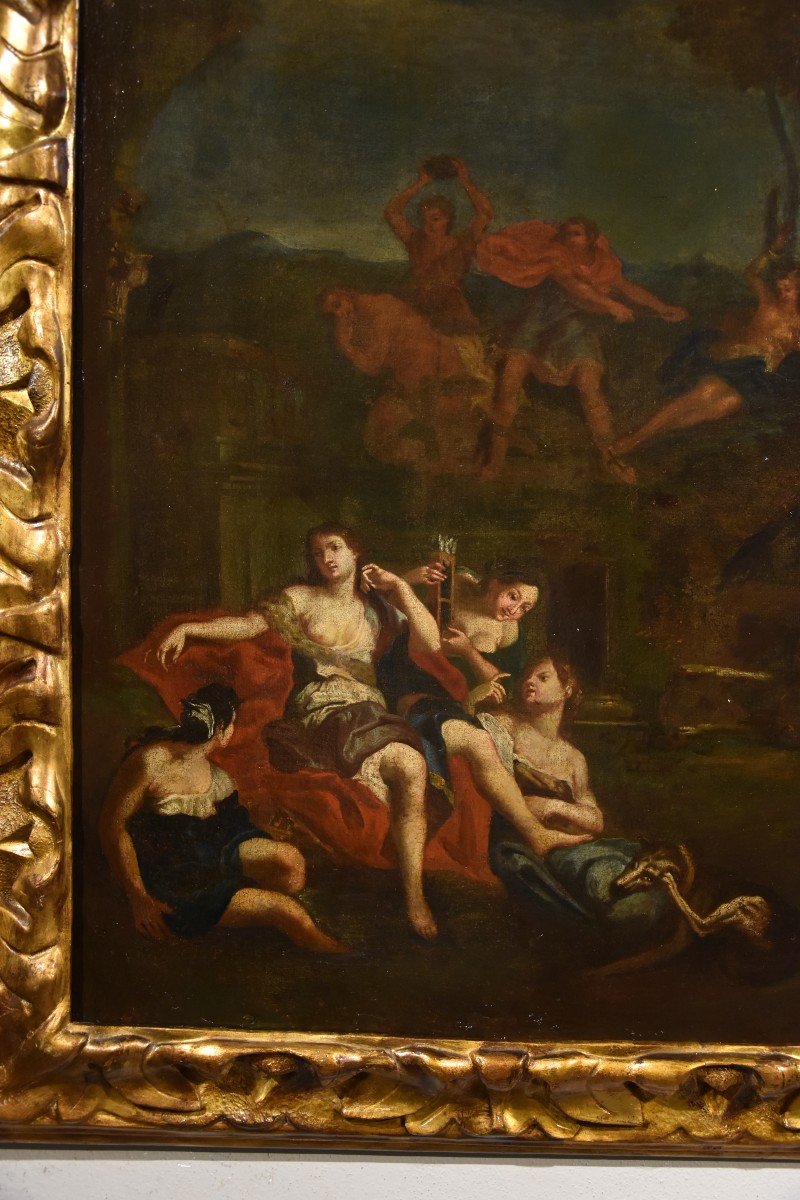 Bon Boullogne (paris, 1649 - Paris, 1717) Workshop Of Episodes From The Myth Of Diana-photo-2
