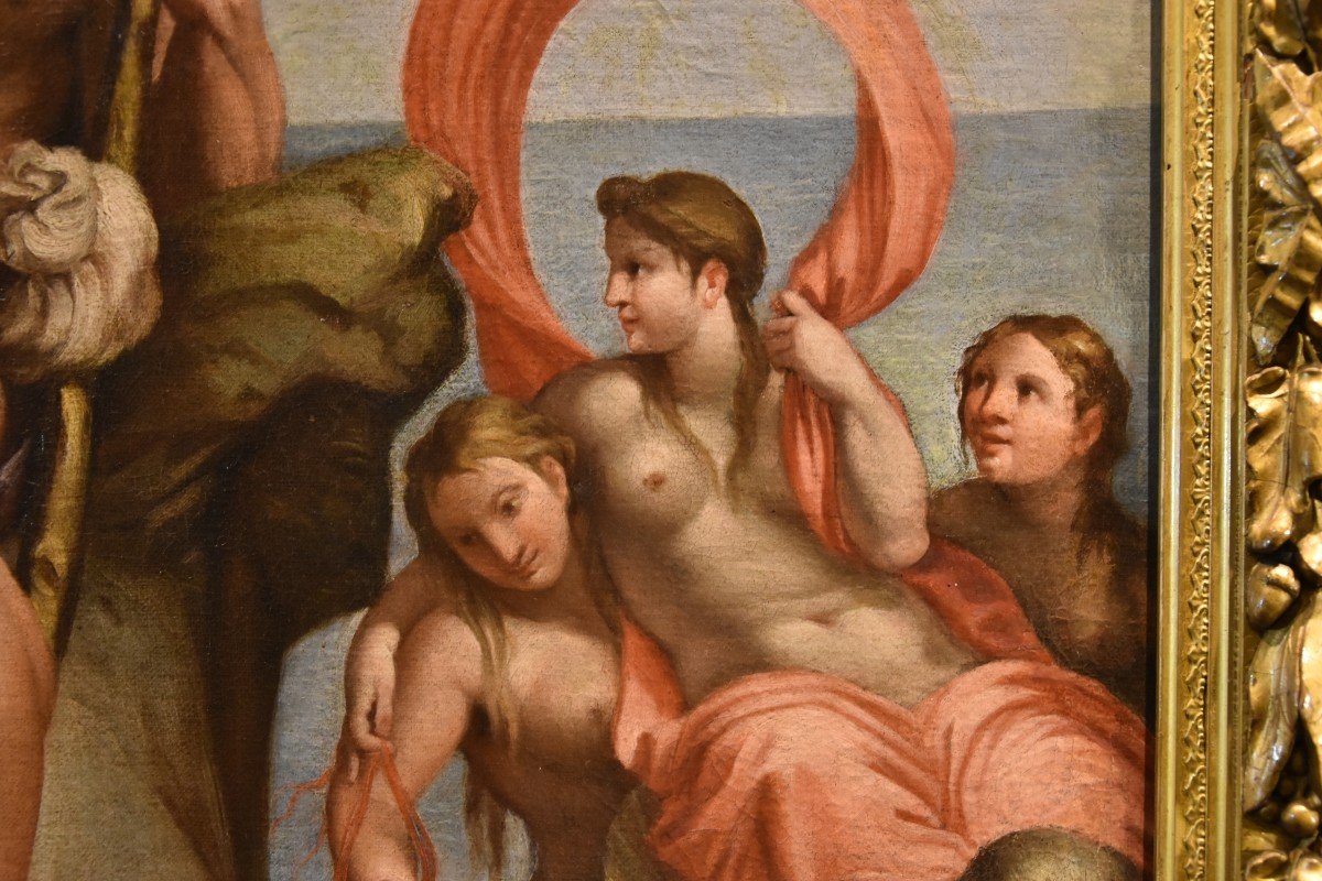 Polyphemus And Galatea, Annibale Carracci (bologna, 1560 - Rome, 1609) Workshop Of-photo-4