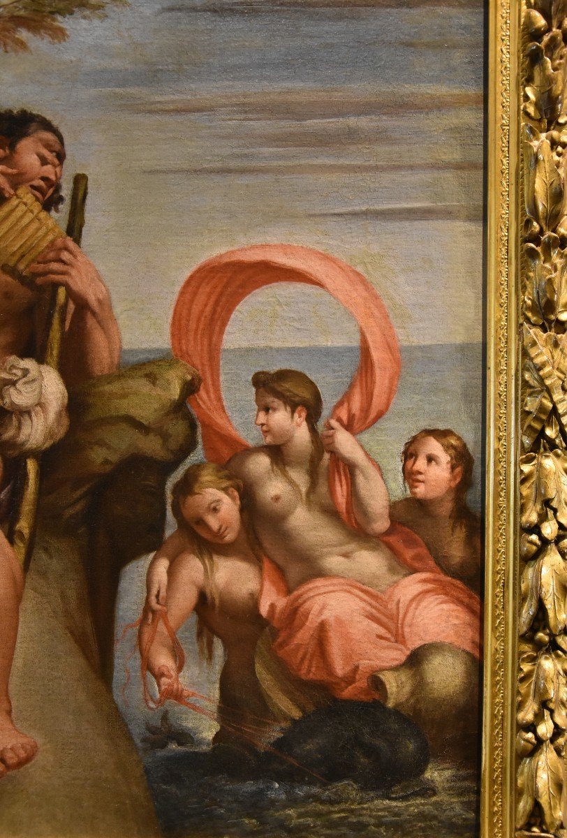 Polyphemus And Galatea, Annibale Carracci (bologna, 1560 - Rome, 1609) Workshop Of-photo-1