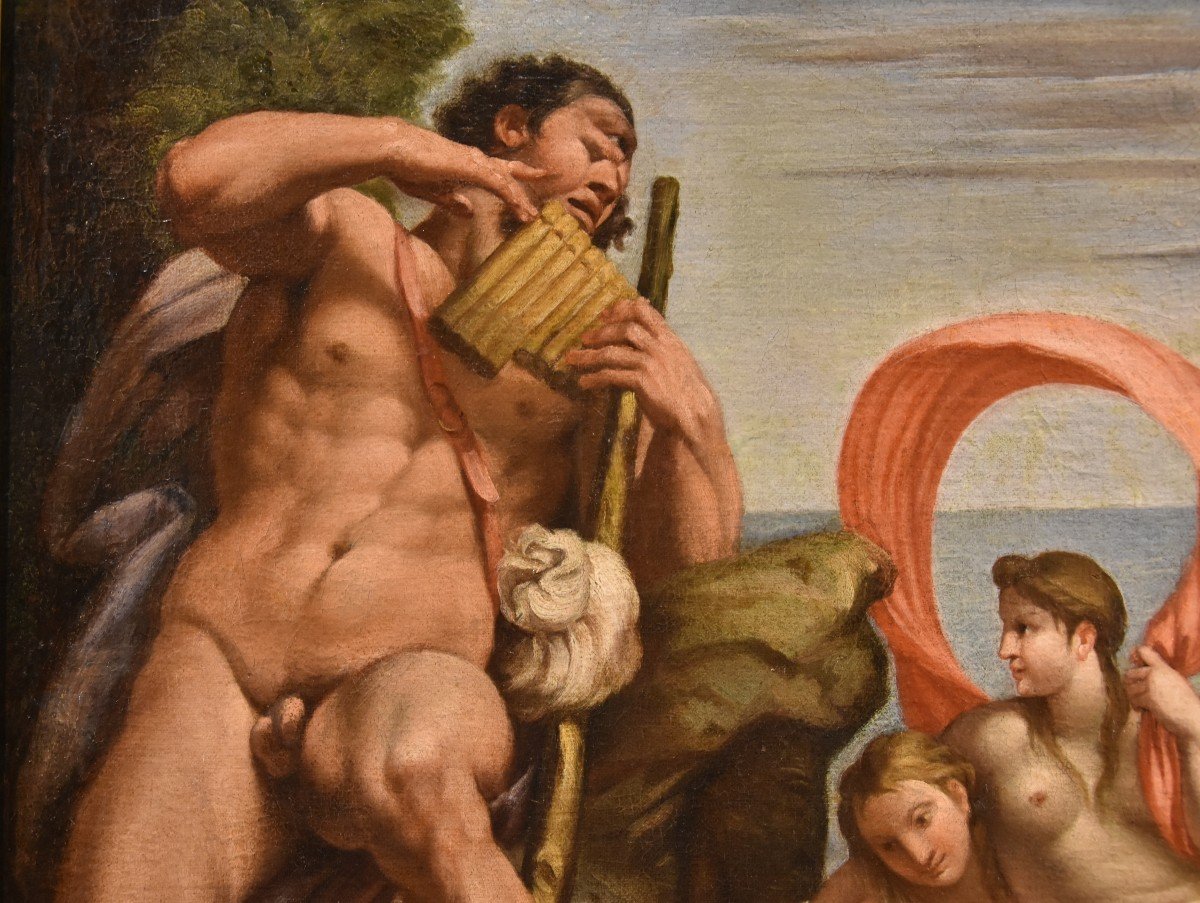 Polyphemus And Galatea, Annibale Carracci (bologna, 1560 - Rome, 1609) Workshop Of-photo-2