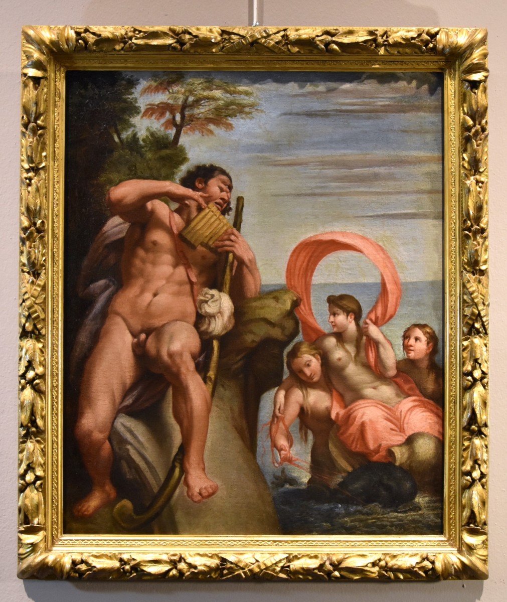 Polyphemus And Galatea, Annibale Carracci (bologna, 1560 - Rome, 1609) Workshop Of