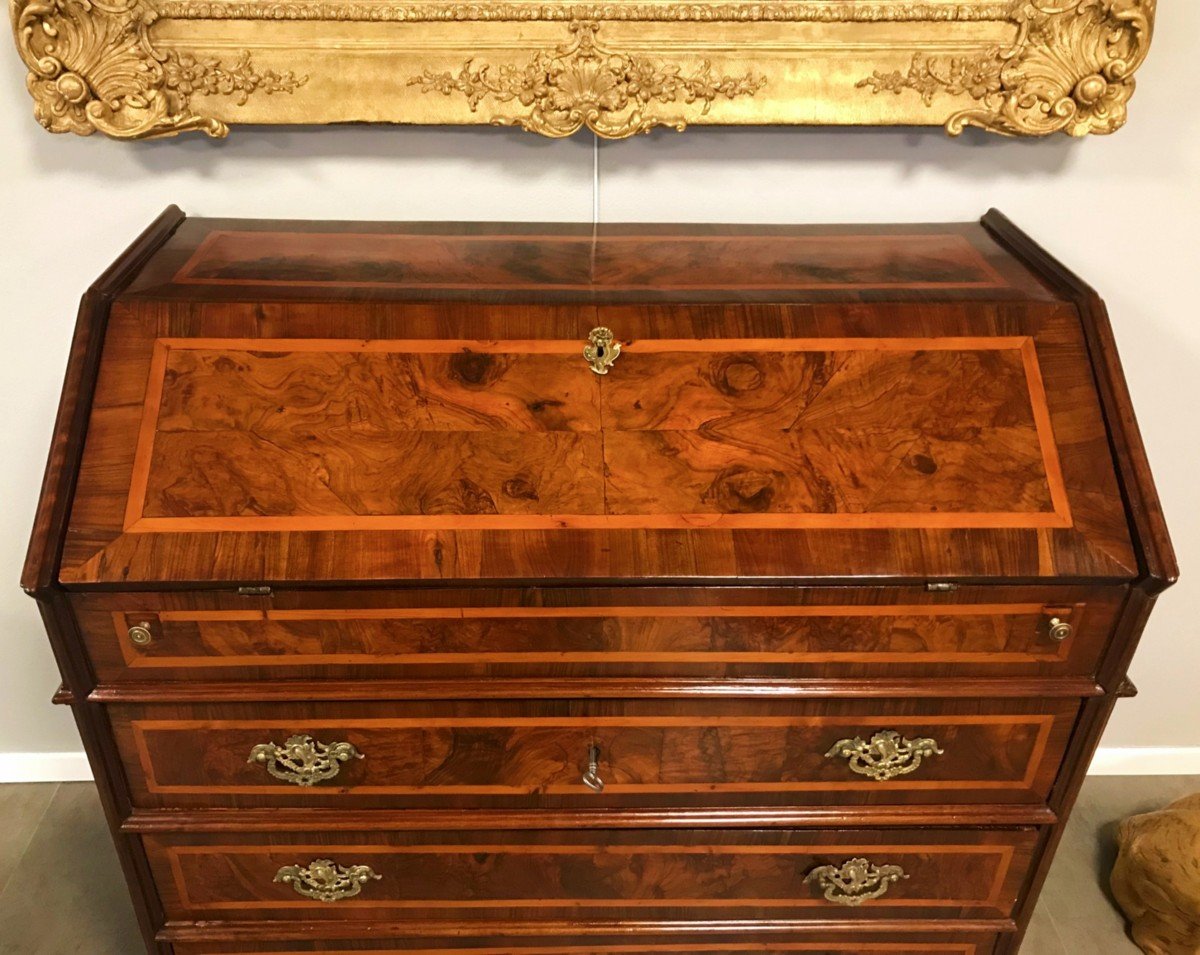 Bureau Italienne Louis XIV, émilie (bologne), Fin Du XVIIe Siècle-photo-4