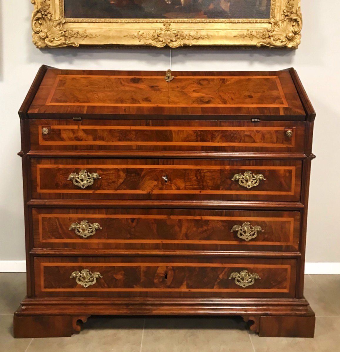 Bureau Italienne Louis XIV, émilie (bologne), Fin Du XVIIe Siècle-photo-5