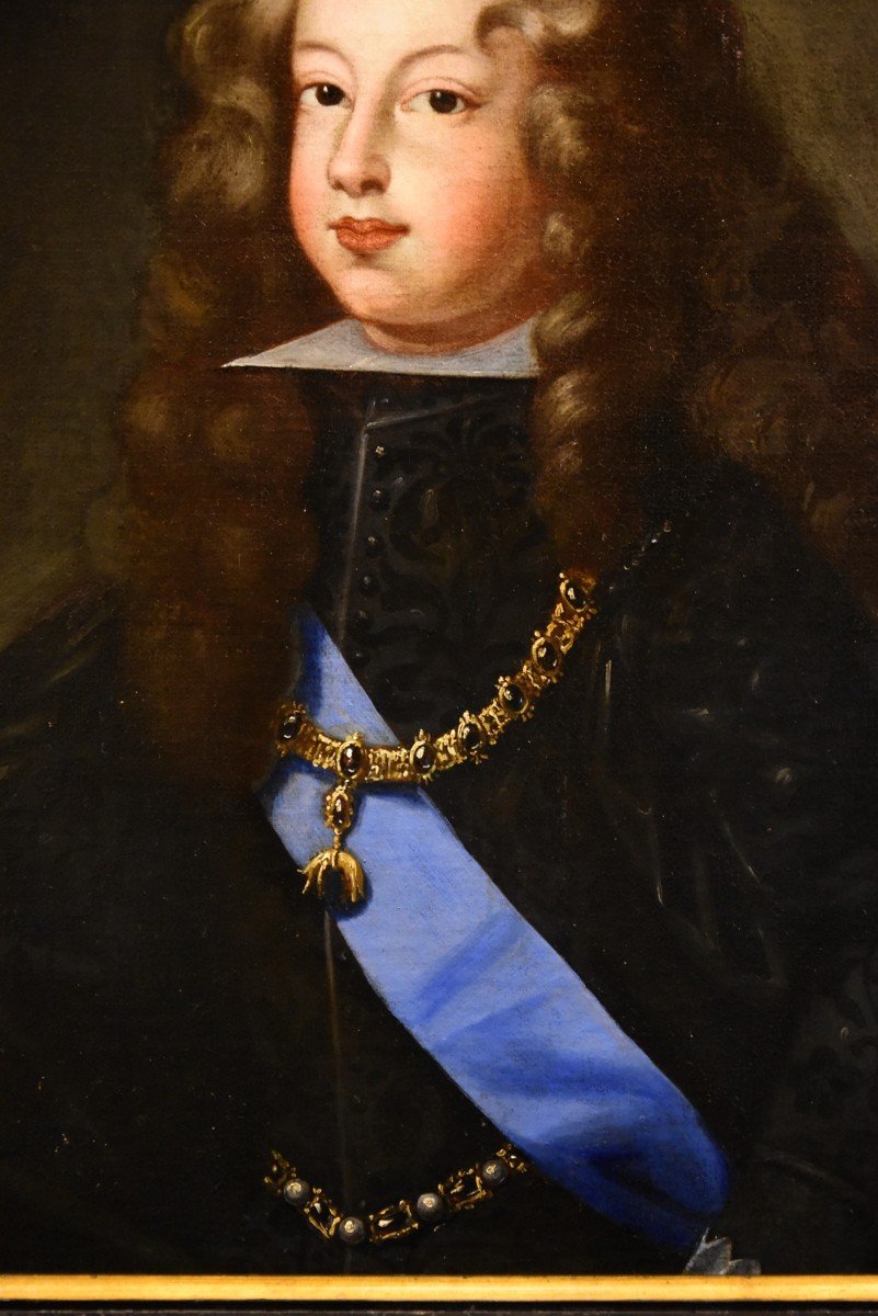 Portrait Of Philip V, King Of Spain, Hyacinthe Rigaud (perpignan 1659 - Paris 1743) Circle-photo-3