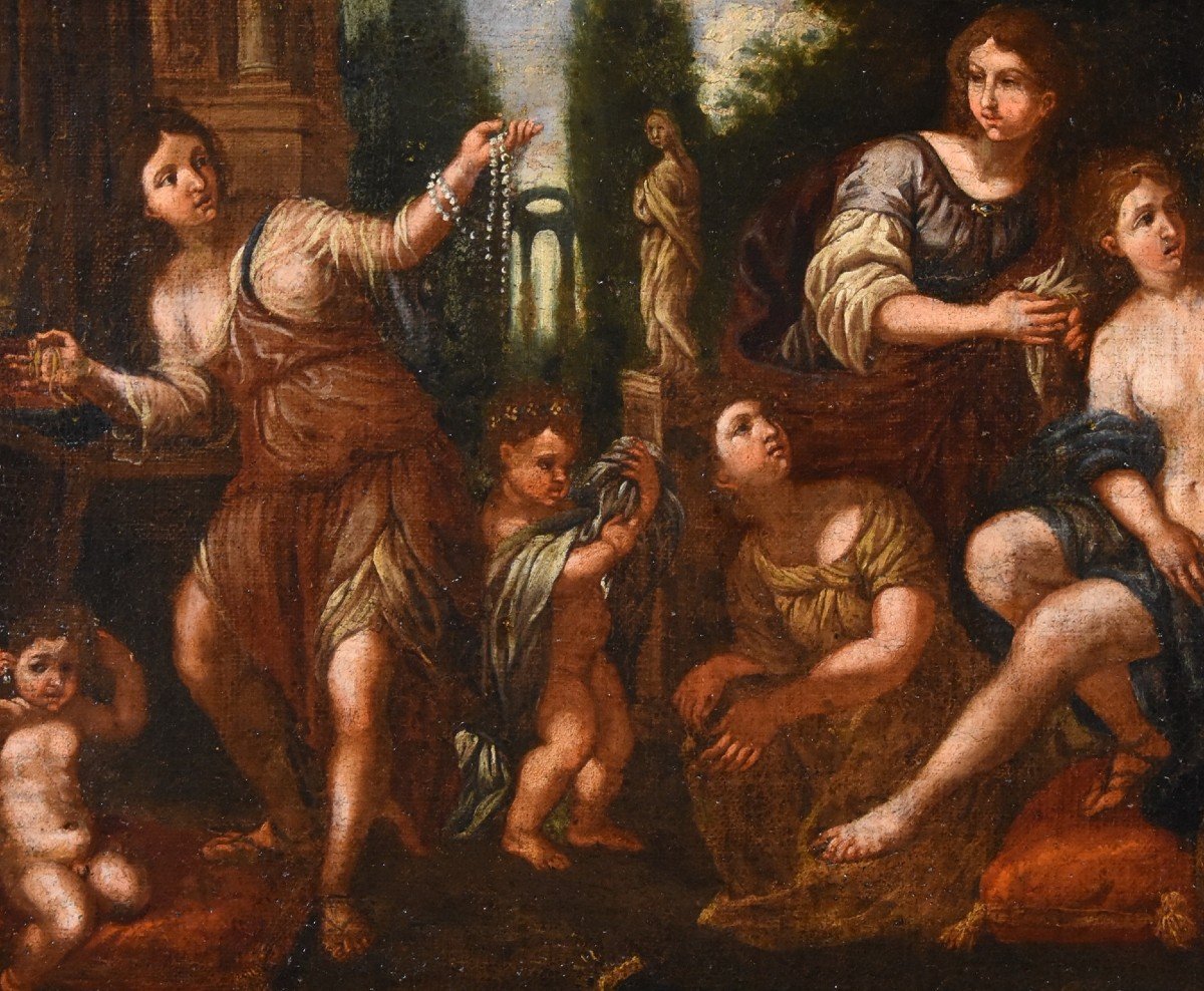 The Toilet Of Venus Francesco Albani (bologna 1578 - 1660), Workshop Of-photo-4