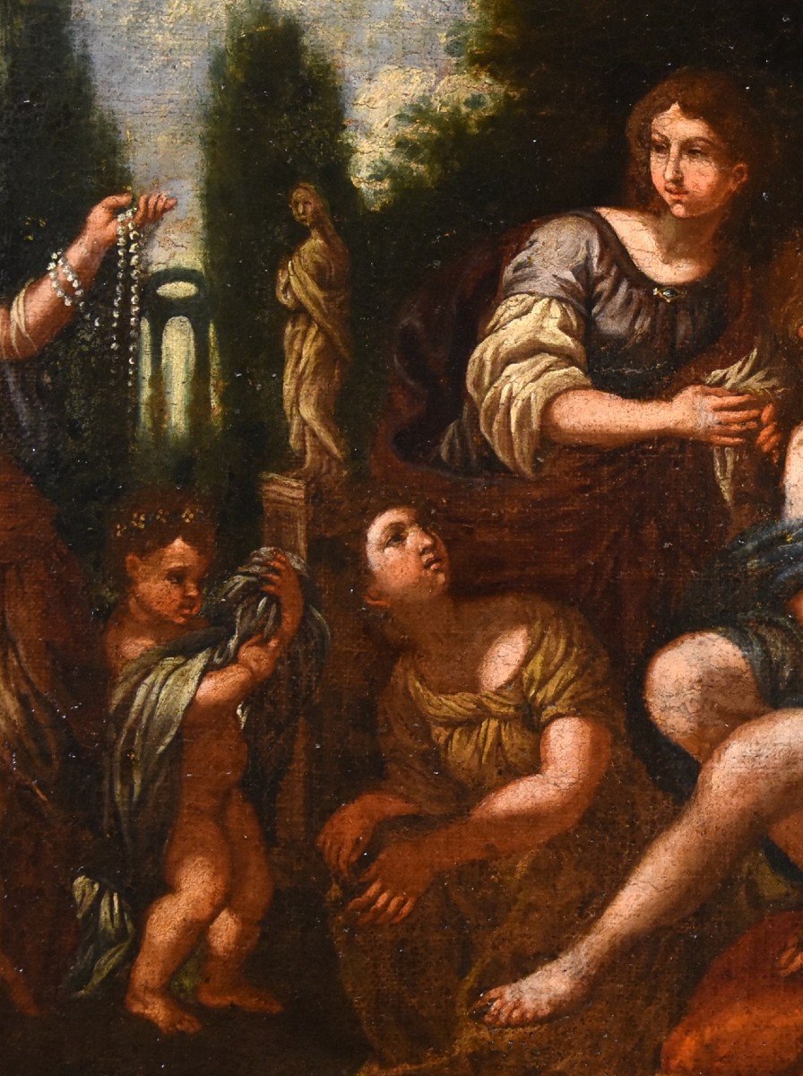 The Toilet Of Venus Francesco Albani (bologna 1578 - 1660), Workshop Of-photo-6