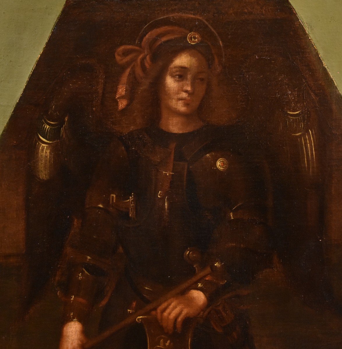 Saint Michel Archange, Peintre Lombard Du 17e Siècle -photo-4
