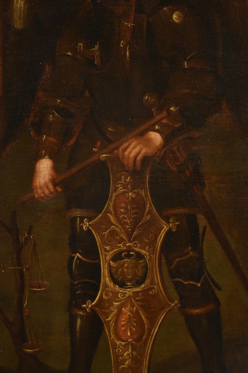 Saint Michel Archange, Peintre Lombard Du 17e Siècle -photo-3