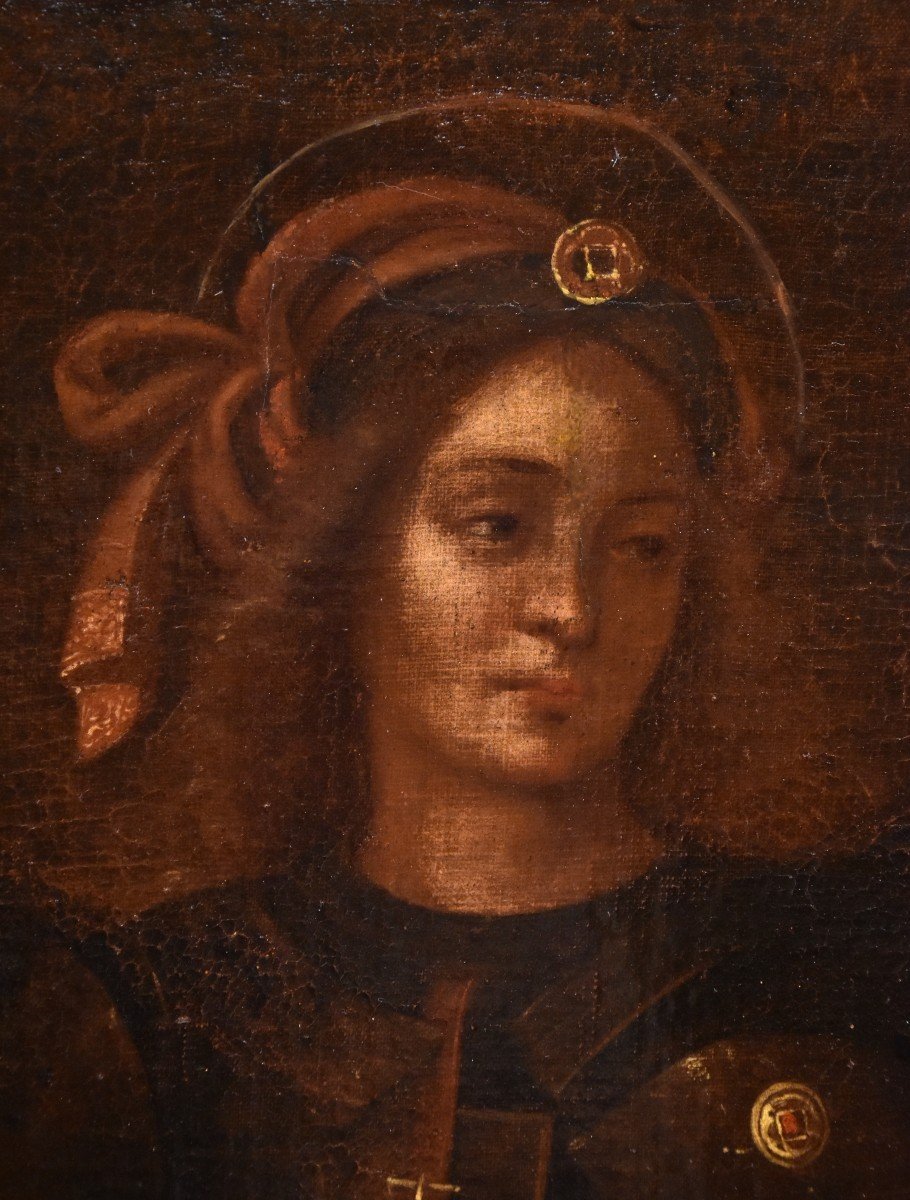 Saint Michel Archange, Peintre Lombard Du 17e Siècle -photo-4