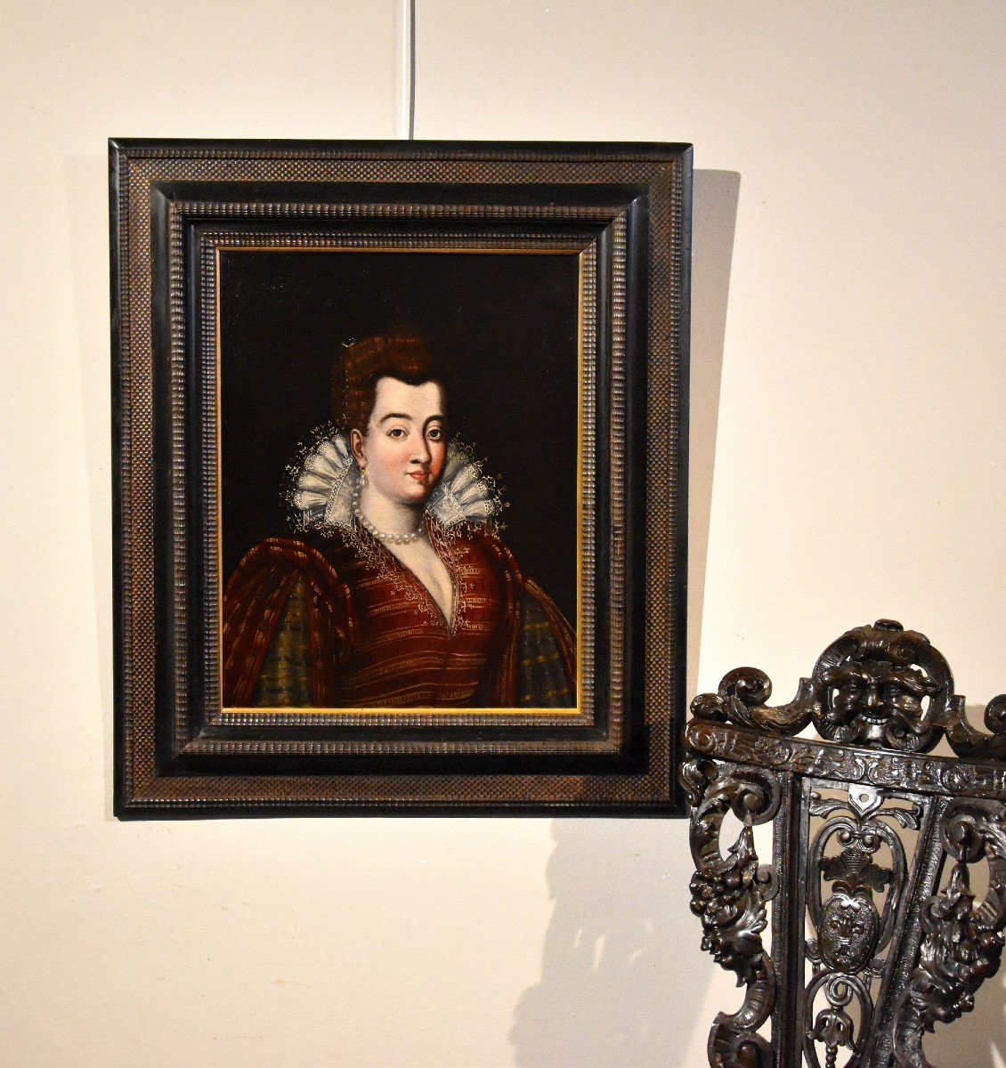 Portrait Of The Grand Duchess Bianca Cappello, Scipione Pulzone Dit Il Gaetano (1544 - 1598)-photo-1