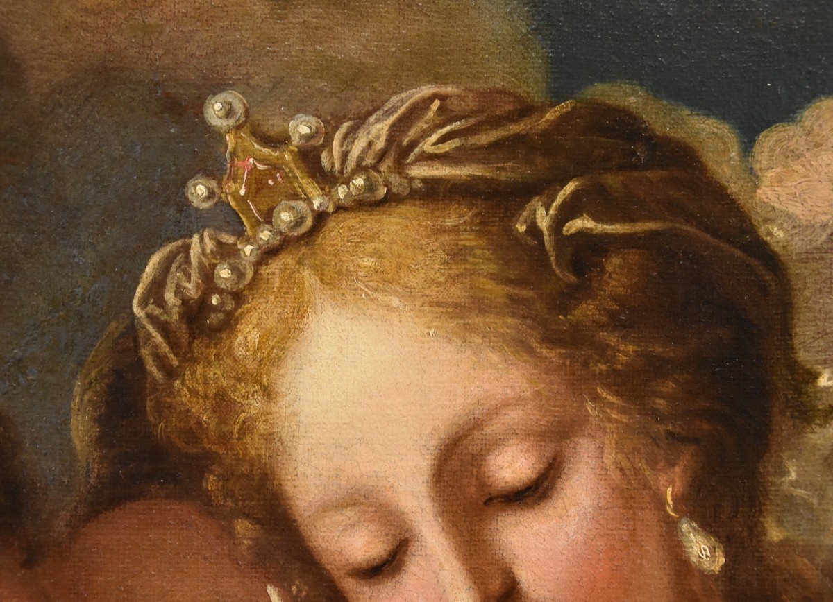 Leda And The Swan, Pietro Liberi (padua 1605 - Venice 1687) Workshop-photo-3