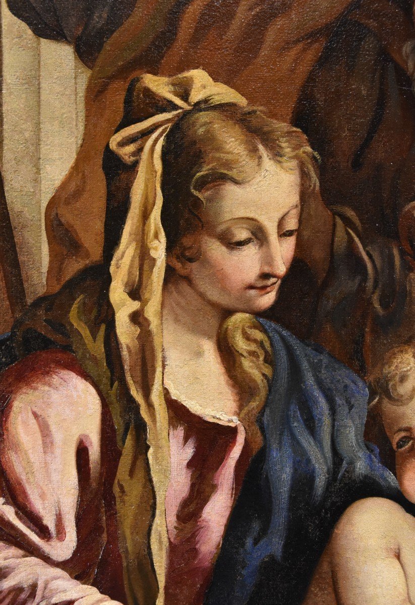 Holy Family With Saint Anne, Sebastiano Ricci  (belluno 1659 - Venice 1734) Attributable-photo-1