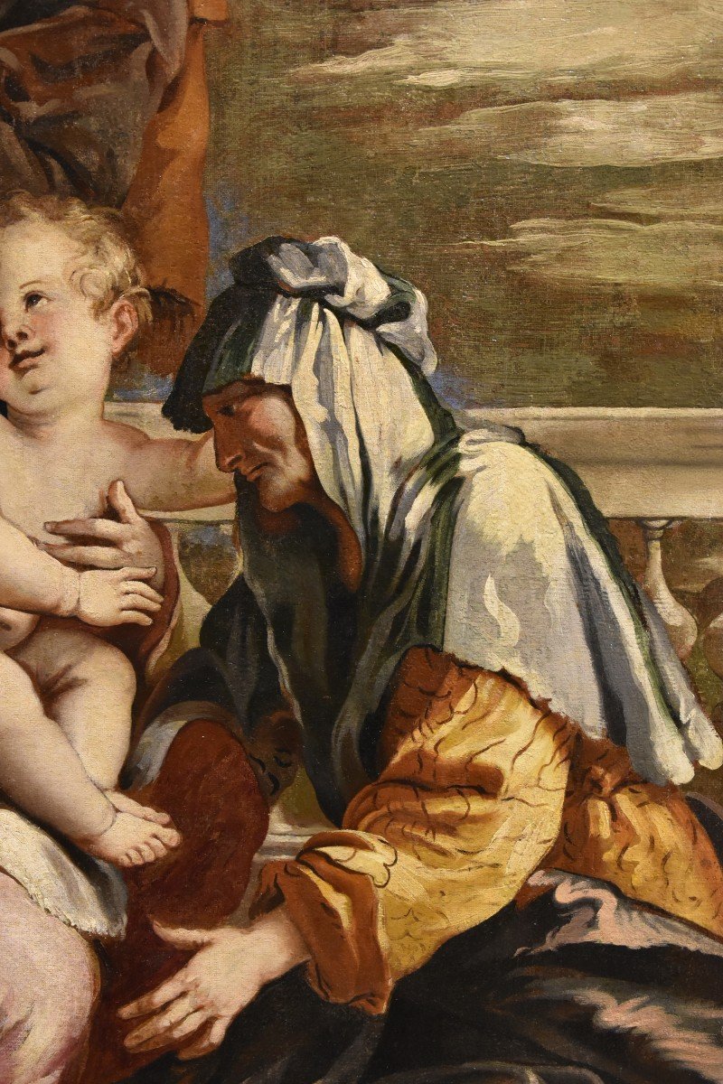 Holy Family With Saint Anne, Sebastiano Ricci  (belluno 1659 - Venice 1734) Attributable-photo-3