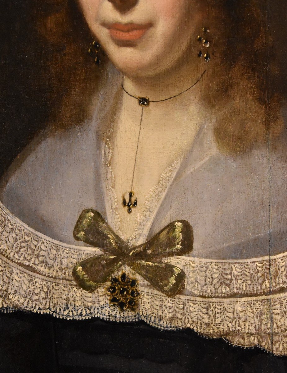 Portraits De Couples Hollandais, Cornelis Janssens Van Ceulen (Londres 1593 - Utrecht 1661)-photo-1