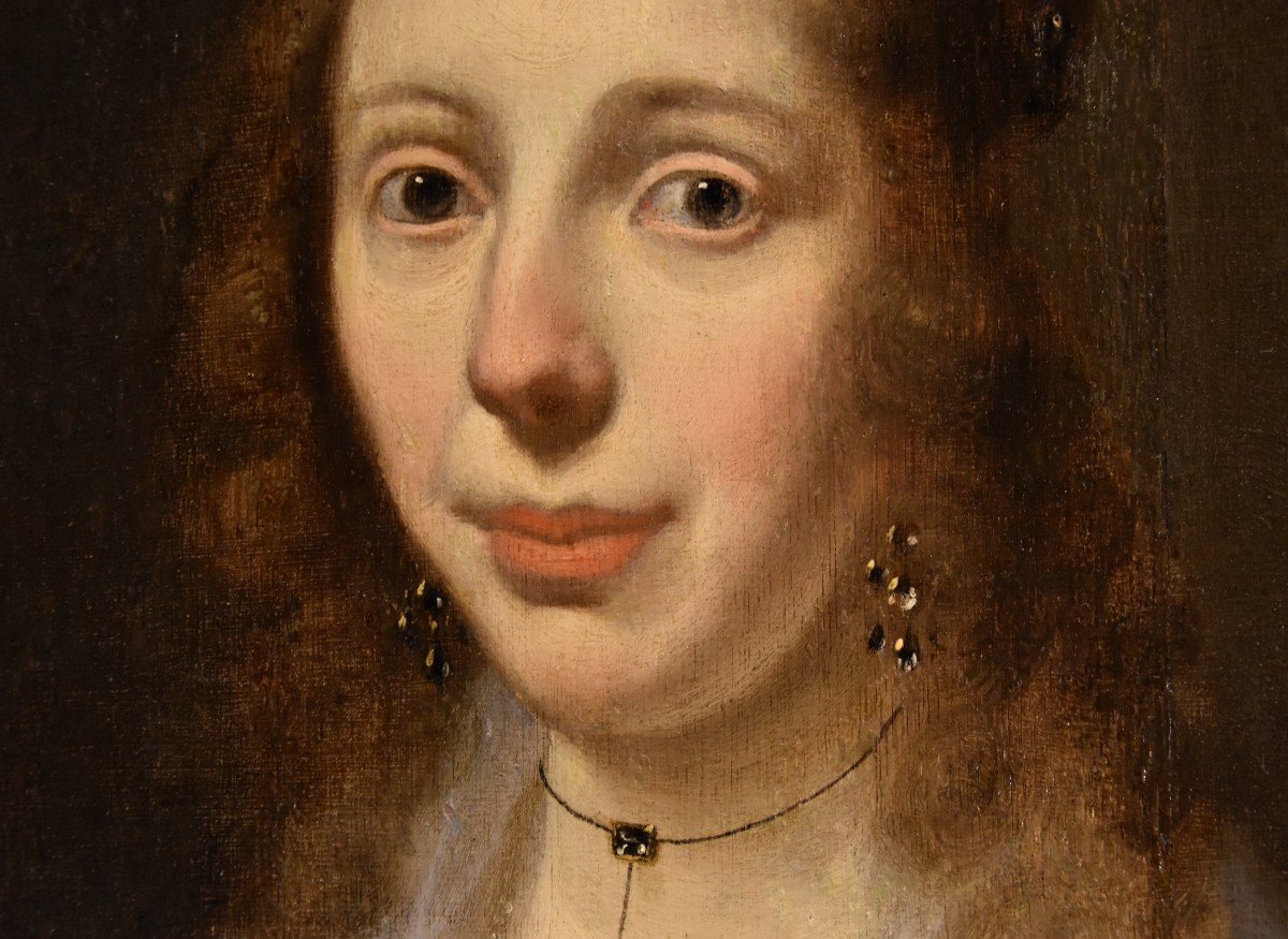 Portraits De Couples Hollandais, Cornelis Janssens Van Ceulen (Londres 1593 - Utrecht 1661)-photo-2