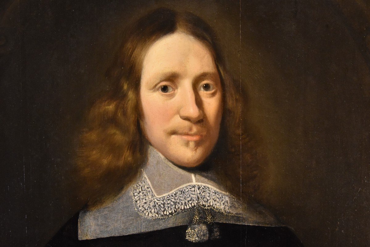 Portraits De Couples Hollandais, Cornelis Janssens Van Ceulen (Londres 1593 - Utrecht 1661)-photo-4