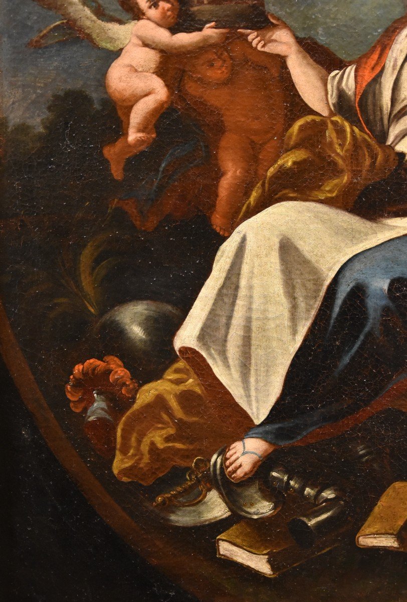 l'Allégorie De l'Europe, Francesco Solimena (naples 1657 - 1747) Atelier/cercle-photo-5