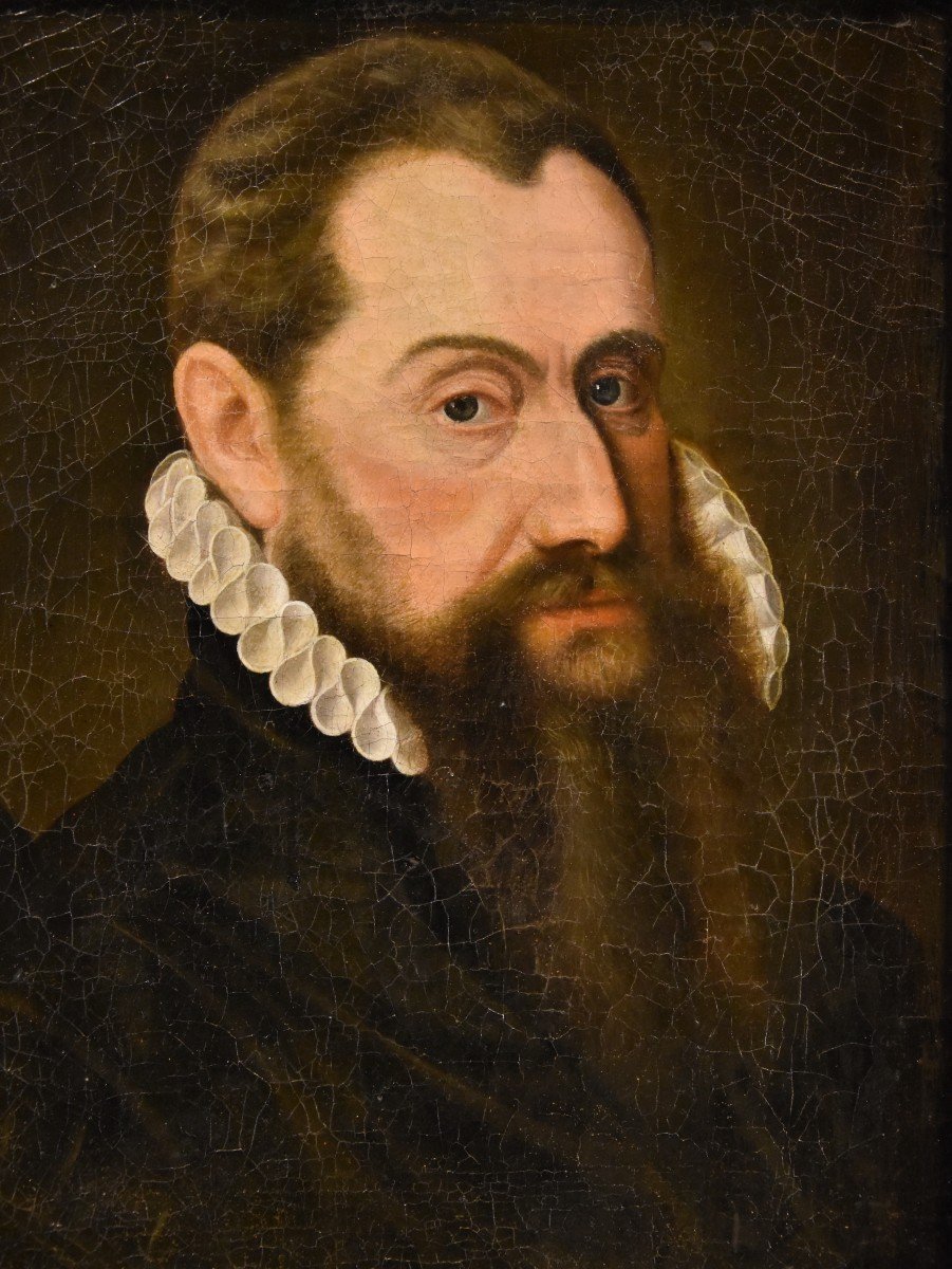 Portrait Of A Gentleman In Renaissance Dress, Frans Pourbus (bruges, 1545 - Antwerp, 1581)-photo-8