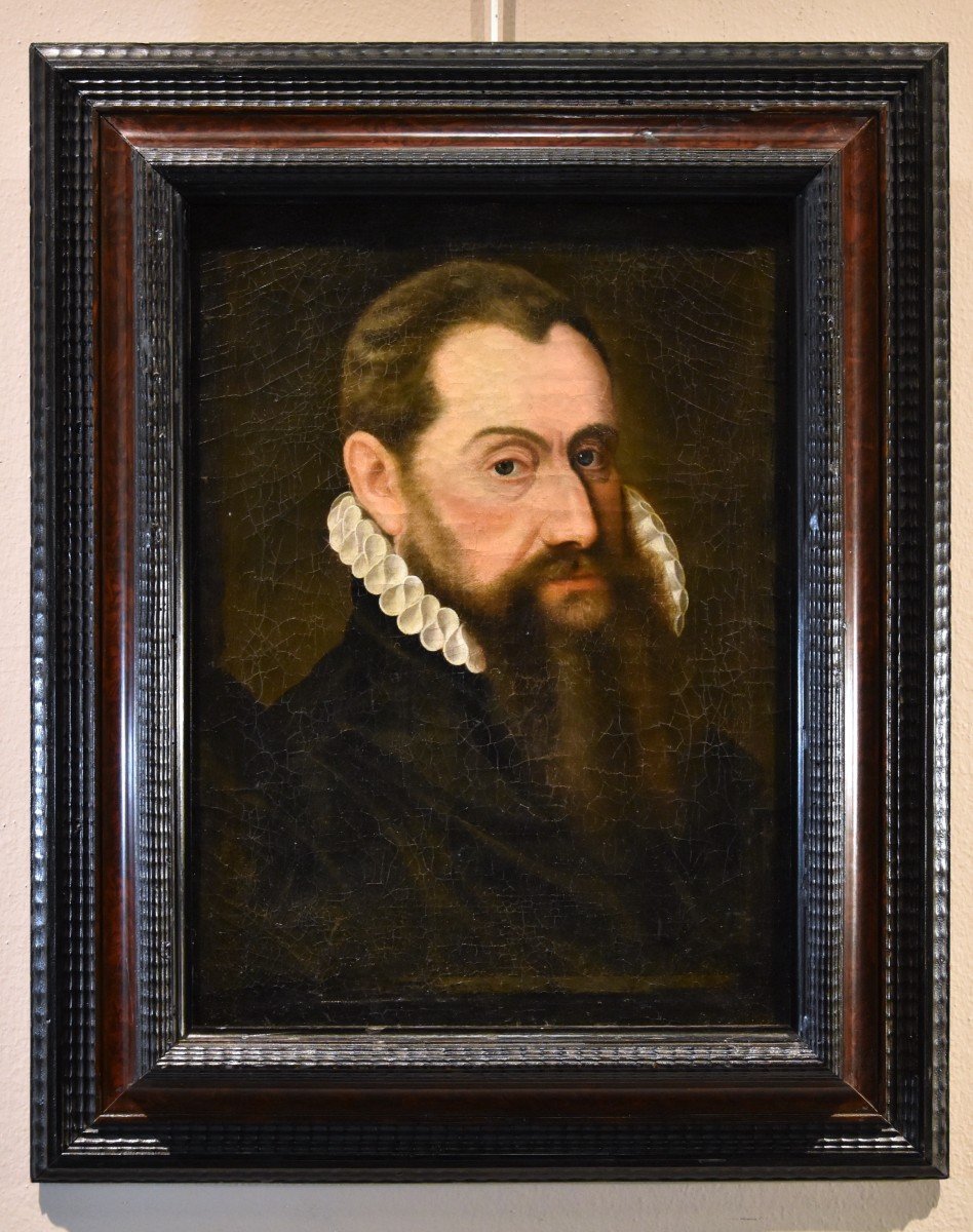 Portrait Of A Gentleman In Renaissance Dress, Frans Pourbus (bruges, 1545 - Antwerp, 1581)