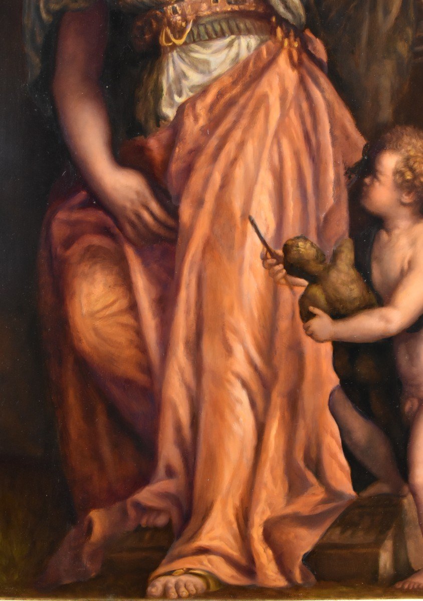L'Allégorie De La Sculpture, Par Paolo Caliari, Dit Véronèse (Vérone 1528 - Venise 1588) -photo-2
