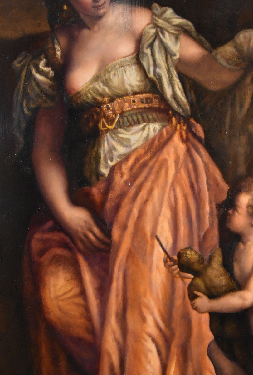 L'Allégorie De La Sculpture, Par Paolo Caliari, Dit Véronèse (Vérone 1528 - Venise 1588) -photo-3