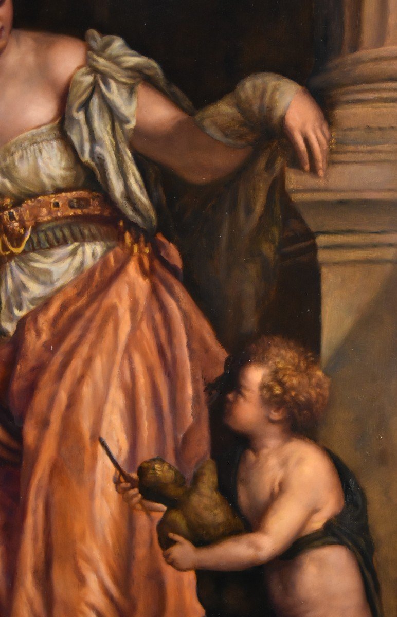 L'Allégorie De La Sculpture, Par Paolo Caliari, Dit Véronèse (Vérone 1528 - Venise 1588) -photo-6