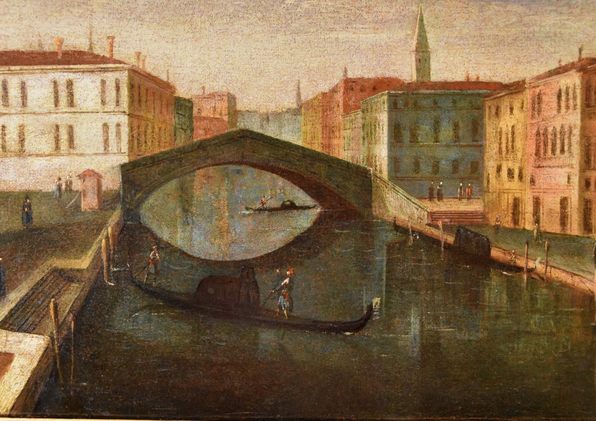 View Of Venice With The Guglie Bridge, Gabriele Bella (venice 1730 – Venice 1799)-photo-5