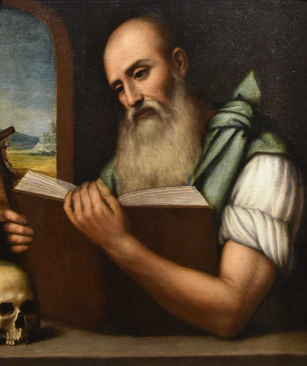 St Jerome, Alessandro Bonvicino, Known As Moretto (brescia, C. 1498 – 1554) Workshop Of-photo-2