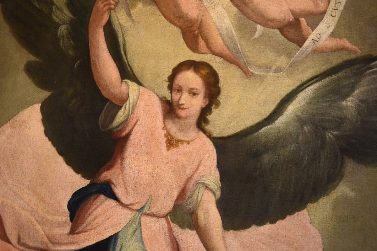 The Guardian Angel, Claudio Ridolfi (verona, C. 1570 - Corinaldo, 1644) Workshop/circle-photo-2