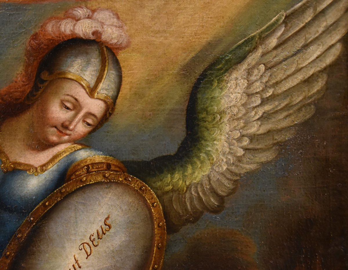  Juan Pedro López (1724 - 1787), Saint Michael The Archangel-photo-5