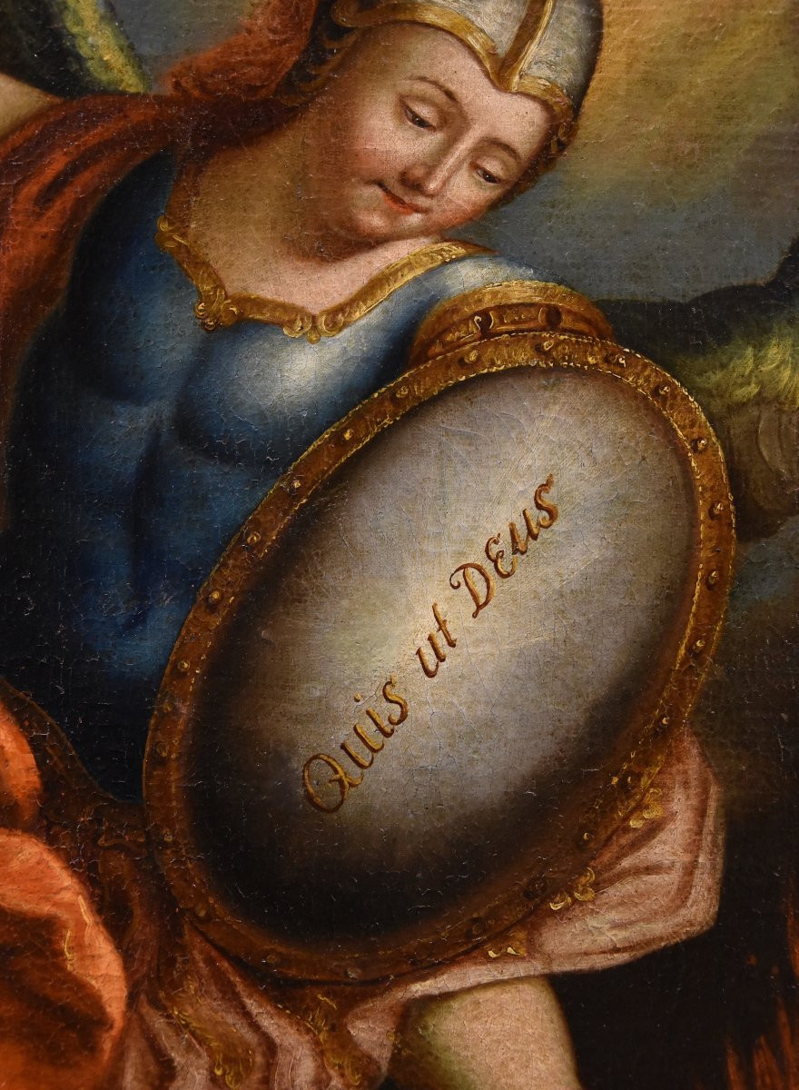  Juan Pedro López (1724 - 1787), Saint Michael The Archangel-photo-6