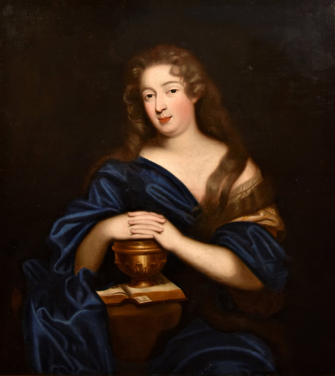 Pierre Mignard (troyes 1612 - Paris 1695), Portrait Of Louise Renée De Keroualle-photo-7