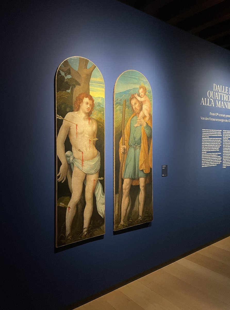 Zenone Veronese (vérone, 1484 - Salò Vers 1542), San Sebastiano Et San Cristoforo-photo-2