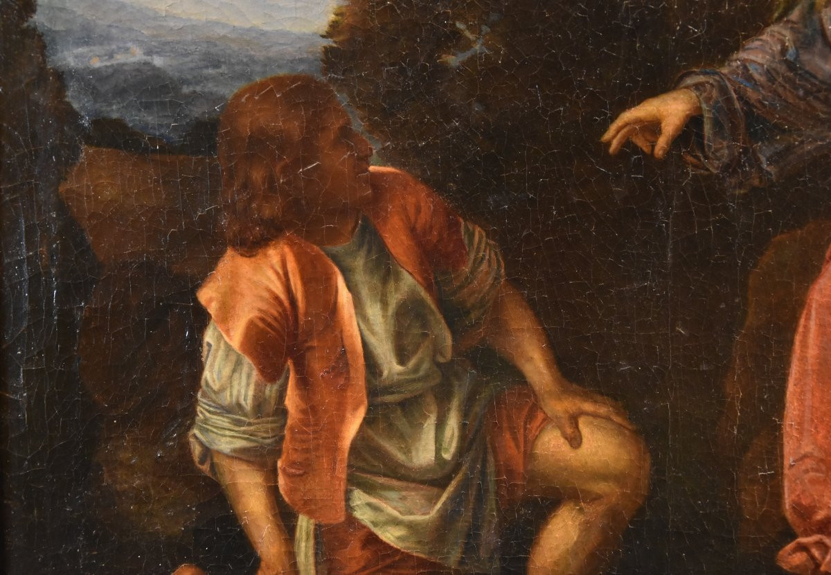 Tobie Et l'Ange, Giovanni Gerolamo Savoldo (Brescia, Vers 1480 – Après 1548) Suiveur De-photo-4