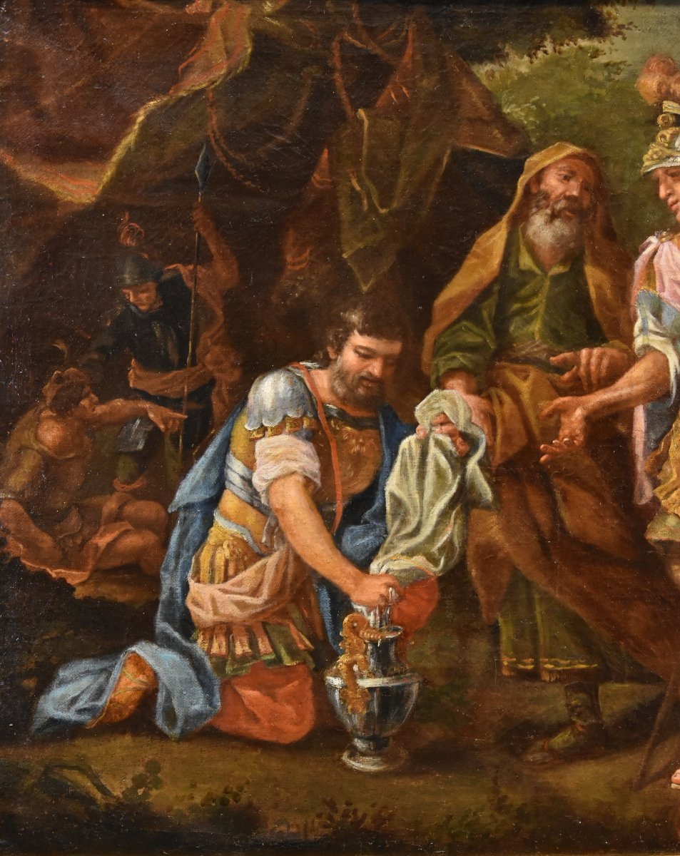  Alexandre Le Grand Devant Le Tombeau d'Achille, Francesco De Mura (Naples 1696 – 1782) Atelier-photo-2